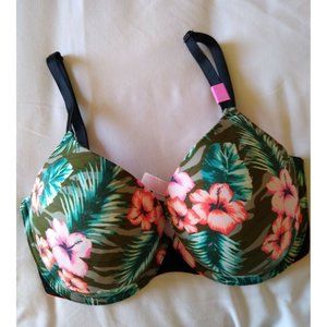 Victoria's Secret Aloha Print Bra 32 DD NEW  Underwire 💋